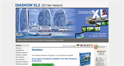 Desktop Screenshot of diashow.com