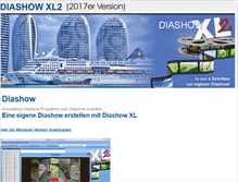 Tablet Screenshot of diashow.com